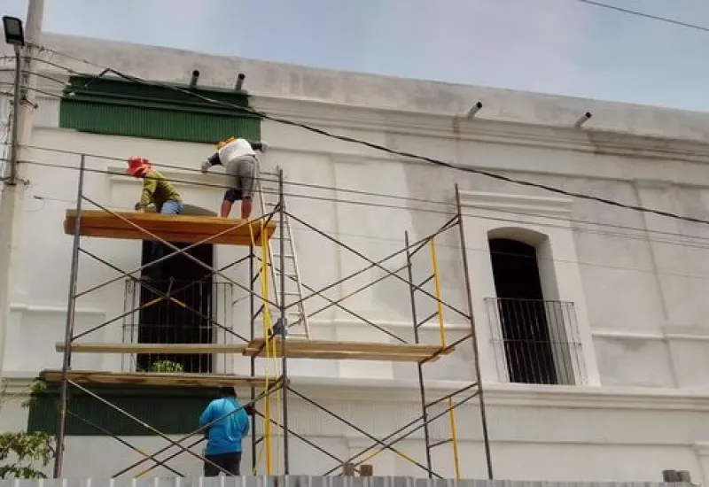El inmueble fue construido en 1927, al estilo de las haciendas del Bajío.
