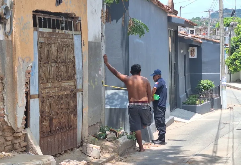Los hechos tuvieron lugar en el barrio Laborío de Tehuantepec. 