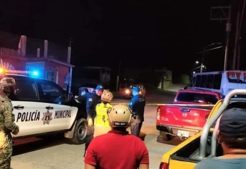 Los hechos ocurrieron sobre calle Periférico del Barrio Juárez. 