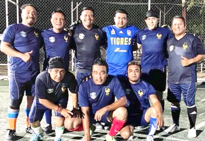 Veteranos agarran ritmo en la Liga de Futbol 7.