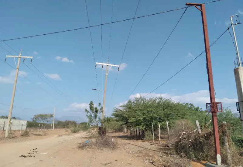 Un terreno de 800 metros cuadrados está en disputa. 