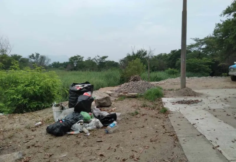El servicio de recolección de basura es insuficiente en el municipio tehuano.