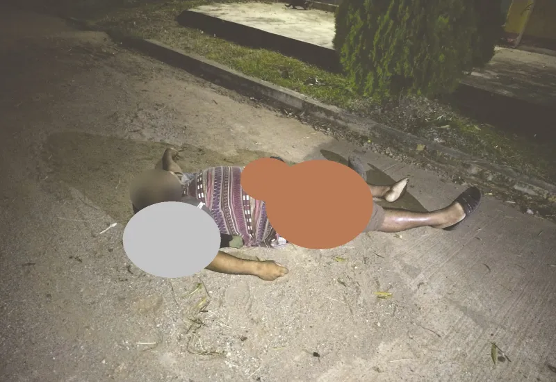 Isidro N. L, fue asesinado de varios balazos en la colonia Oaxaqueña.