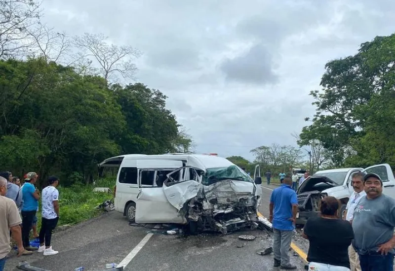 El fatal accidente tuvo lugar en la zona norte del Istmo de Tehuantepec. 