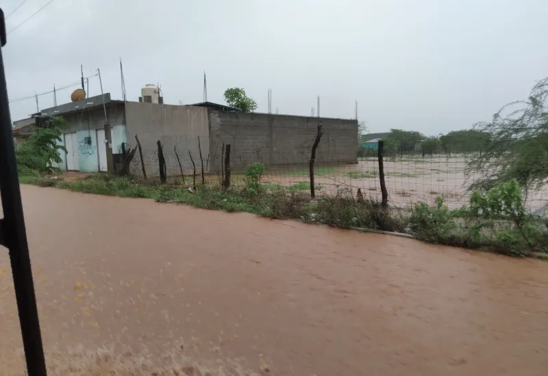 Media docena de colonias resultaron severamente afectadas por las inundaciones. 