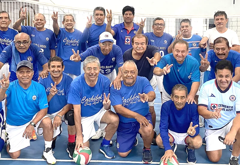 Los jubilados se mantienen activos en la práctica deportiva. 