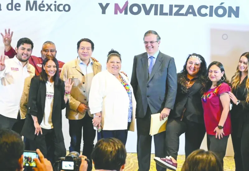 Marcelo Ebrard, enlace con mexicanos en el exterior de la campaña de Sheinbaum. Foto: X @m_ebrard