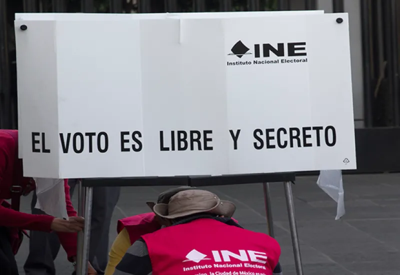 En las elecciones del 2 de junio se renovarán 153 presidencias municipales que se rigen por partidos políticos.