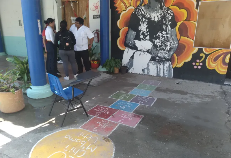 La población puede participar eligiendo el boceto que será plasmado en un mural.