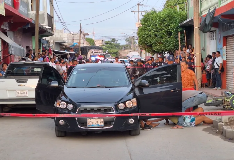  Un ataque armado dejó un muerto y una mujer lesionada en San Blas Atempa.
