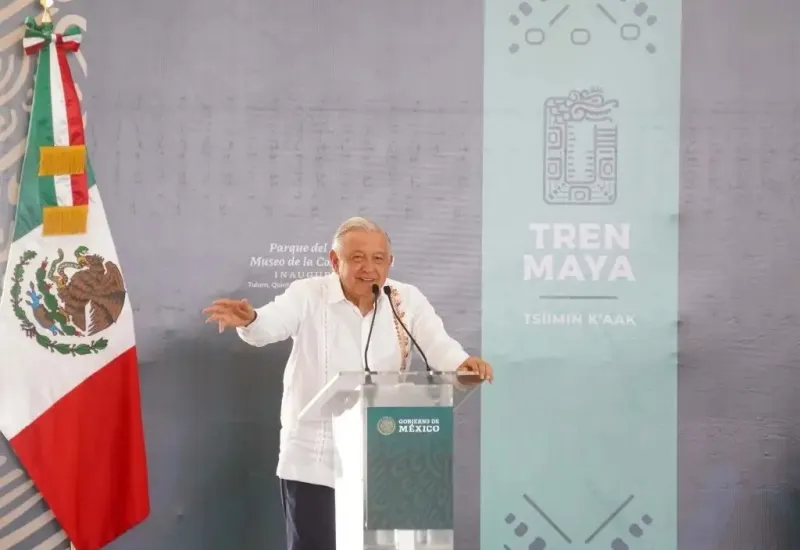 El presidente Andrés Manuel López Obrador destacó que hace 50 años que cada sexenio se devaluaba la moneda y en este gobierno se ha logrado que se mantuviera la fortaleza de la moneda. Foto: Cuartoscuro
